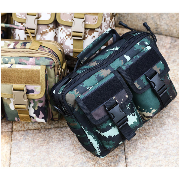 Usb Molle Military Tactical Bags Fanny Belt Camping Outdoor Sling