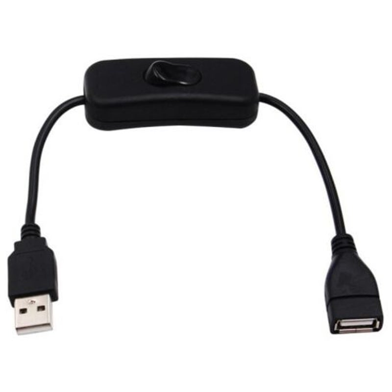 USB Cables, Hubs & Adapters Usba Male To A Female Extension Extender Black Cable With Switch On Off