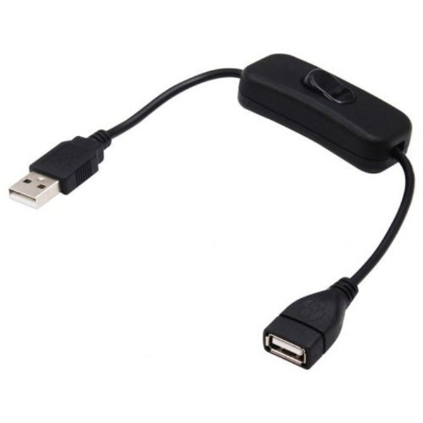 USB Cables, Hubs & Adapters Usba Male To A Female Extension Extender Black Cable With Switch On Off