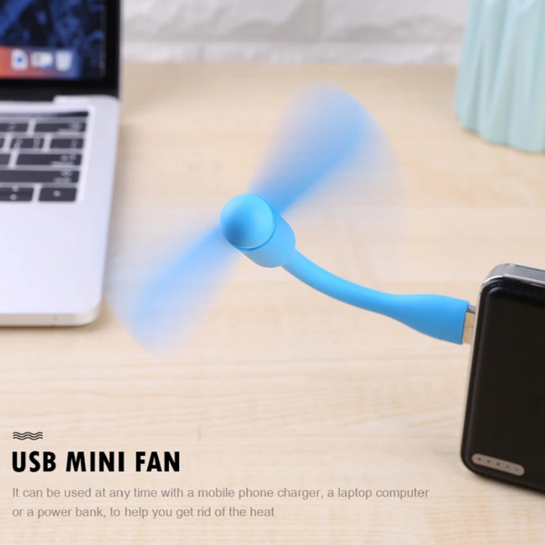 Cleaning Equipment & Kits 10Pcs Flexible Mute Usb Computer Laptop Cooling Fan Blower Blue