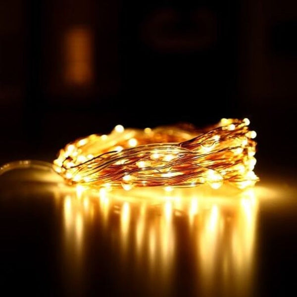 String Lights 10M 100 Led Usb String Light Warm White 1Pc