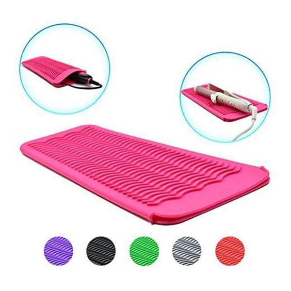 Straightening & Curling Irons Silicone Heat Resistant Travel Bag Portable Heatproof Mat