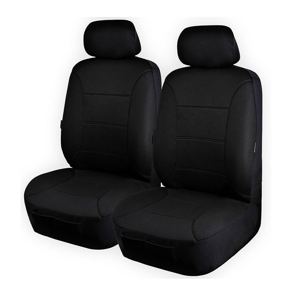 Seat Covers Universal Platinum Front Size 30/35 | Black