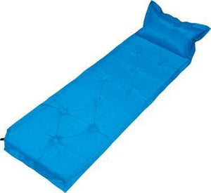 Inflatable Mattresses & Airbeds Trailblazer 9 Points Self Inflatable Polyester Air Mattress With Pillow Blue