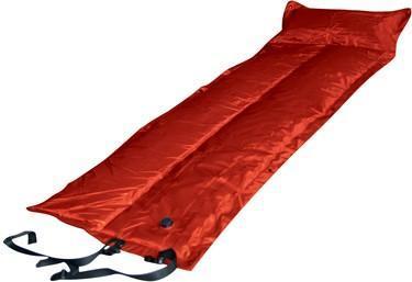 Inflatable Mattresses & Airbeds Trailblazer Self Inflatable Foldable Air Mattress With Pillow Red