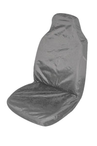 Seat Covers Universal Supreme Throwover Seat Cover Canvas Grey