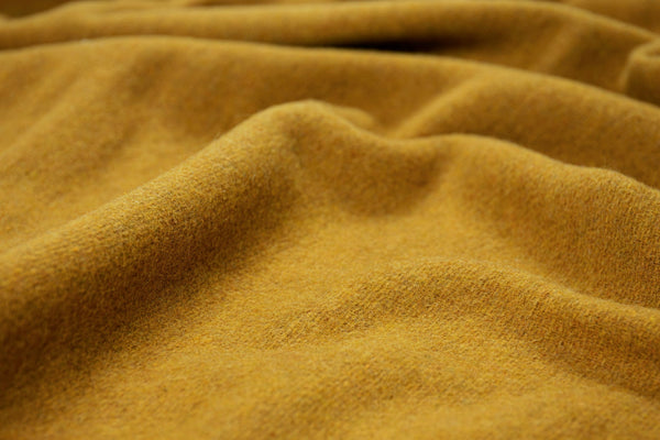 Throws & Afghans Oxford Throw Merino Wool Blend Mustard