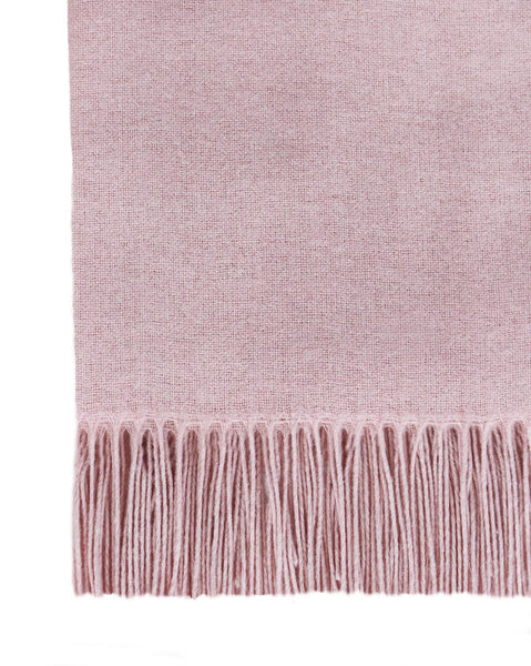 Throws & Afghans Paddington Throw Fine Wool Blend Blush