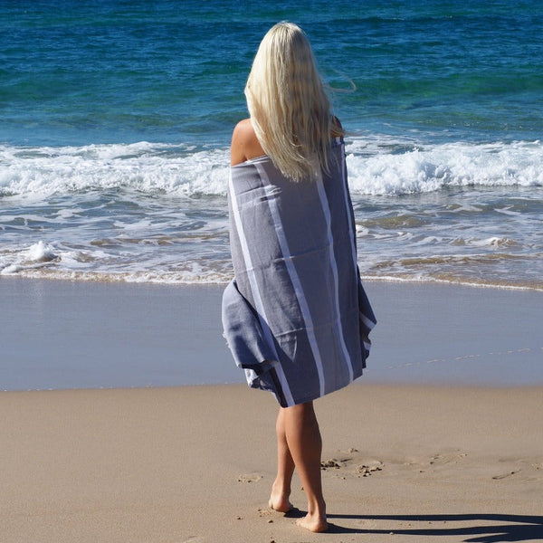 Towels & Washcloths Codu Sorrento Turkish Cotton Towel Monochrome