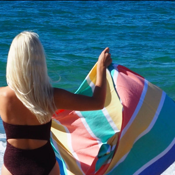 Towels & Washcloths Codu Sorrento Turkish Cotton Towel Tropical