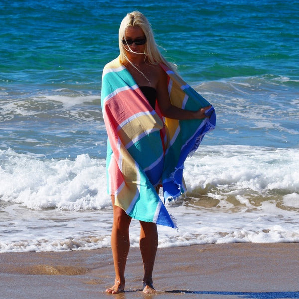 Towels & Washcloths Codu Sorrento Turkish Cotton Towel Tropical