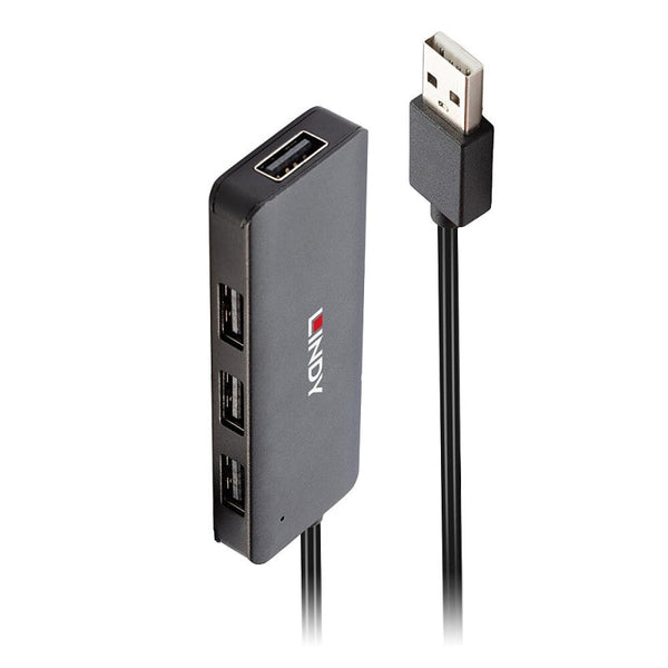 USB Cables, Hubs & Adapters Lindy 4 Port Usb 2.0 Hub