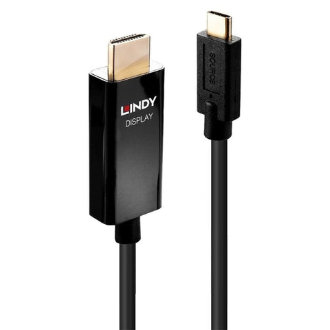 USB Cables, Hubs & Adapters Lindy 2M Usbc To Hdmi Adapter