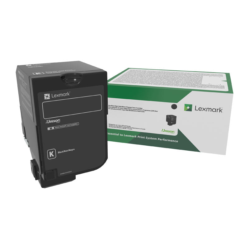 Toner Cartridges Lexmark 74C60k0 Black Toner