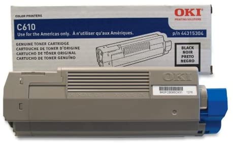 Toner Cartridges Oki C610 Black Toner