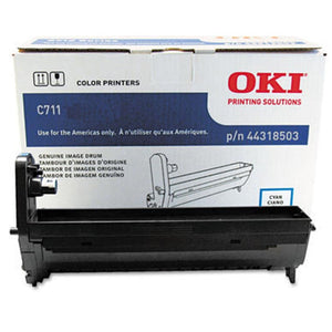 Printer Drum Units Oki C711n Cyan Drum Unit