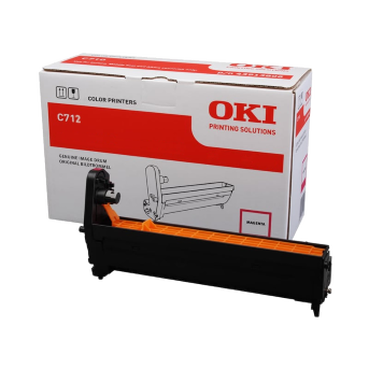 Printer Drum Units Oki C712n Magenta Drum Unit