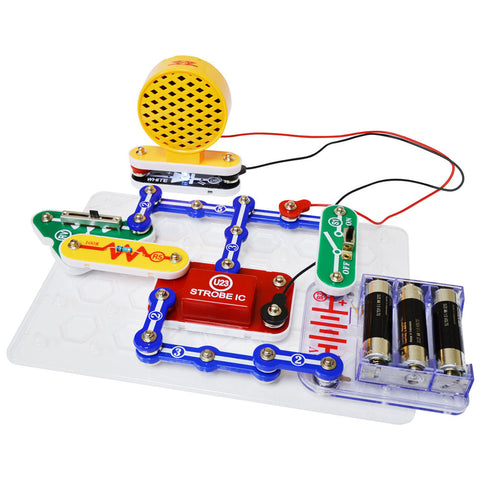 Educational Toys Snap Circuits Mini Kit Strobe Light & Sound