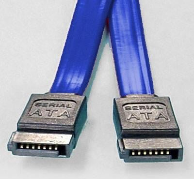 Drive Cables & Adapters 8Ware Sata 3.0 Data Cable 0.5M / 50Cm Male To Straight 180 Degree 26Awg Blue Cbat Sata3 180D