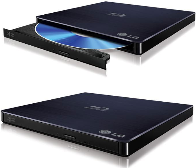 CD, DVD & Blu ray Drives Lg Bp50nb40 8X Ultra Slim Portable External Usb Blu Ray Drive Burner M Disc Silent Play 3D Jamless