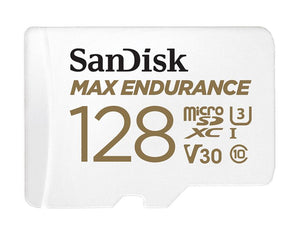 Other Interface/Add On Cards Sandisk 128Gb Max High Endurance Microsdhc Card Sqqvr 60,000 Hr Hrs Uhs I C10 U3 V30 100Mb/S R, 40Mb/S W Sd Adaptor 10Y