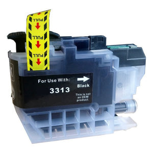 Premium Black Compatible Inkjet Cartridge Replacement For Lc-3313B