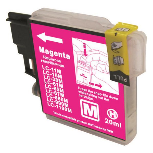 Ink Cartridges Compatible Lc38 Lc67 Magenta Inkjet Cartridge