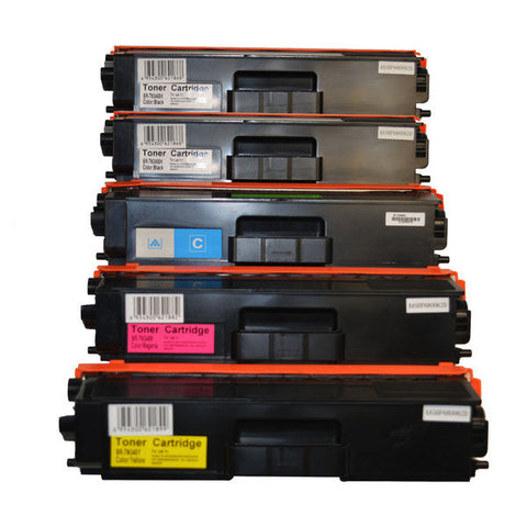 Tn Tn-346 Series Premium Generic Toner Set Plus Extra Black