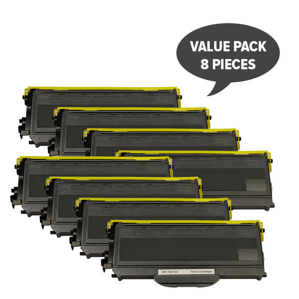 Toner Cartridges Tn 2150 Tn360 Black Premium Toner (Set Of 8)