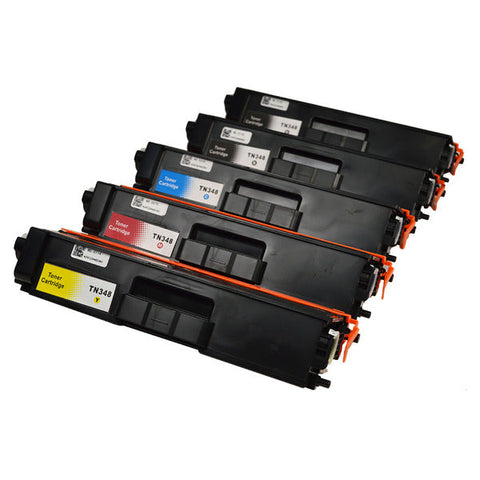 Toner Cartridges Tn 348 Super High Yield Generic Toner Set Of 5