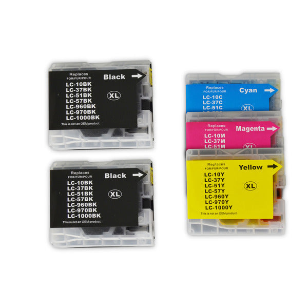 Ink Cartridges Compatible Lc37 Lc57 Inkjet Cartridge Set Cartridges [Boxed Set]