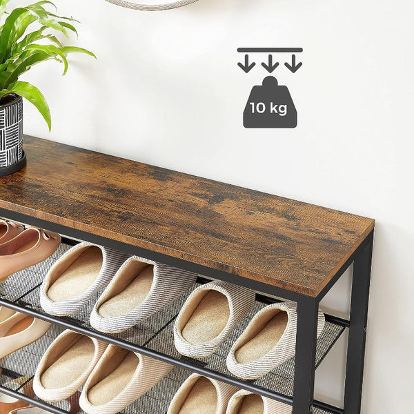 Shoe Organisers Shoe Rack Storage Organiser 4 Shelves