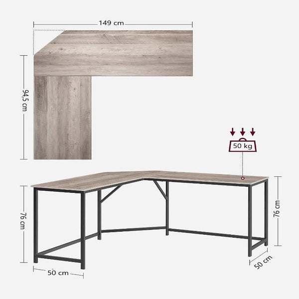 Home Office Desks L Shaped Computer Corner Desk Home Office