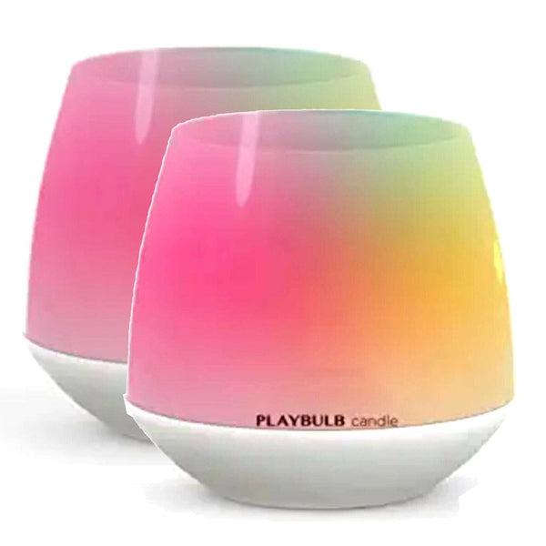 Twin Pack Mipow Playbulb Led Flameless Candle Night Light App Control Wedding Party