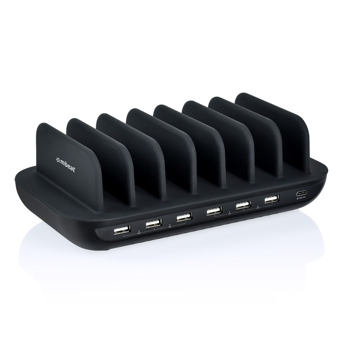 USB Cables, Hubs & Adapters Mbeat Gorilla Power 7 Port 60W Usb + Usb C Charging Station