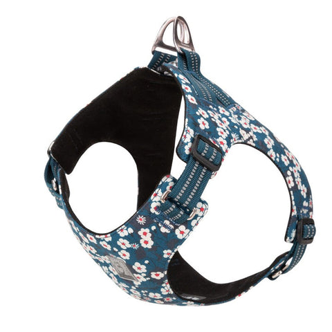 Harnesses Floral Doggy Harness Saxony Blue Xl