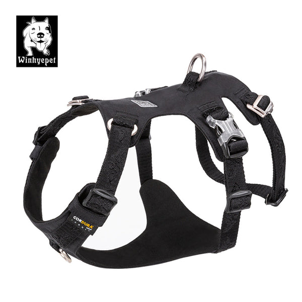 Whinhyepet Harness Black L