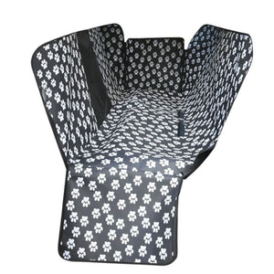 Pet Transport Waterproof Pet Car Seat Cover Hammock Black With Mesh Window