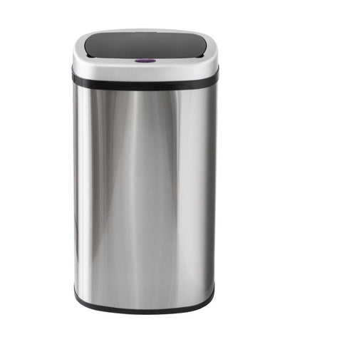 Rubbish Bins 60L Stainless Steel Motion Sensor Rubbish Bin