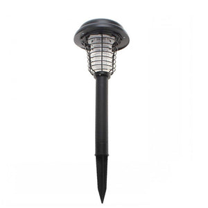 Insect Zappers Wireless Solar Powered Mosquito Killer Lamp (Black)