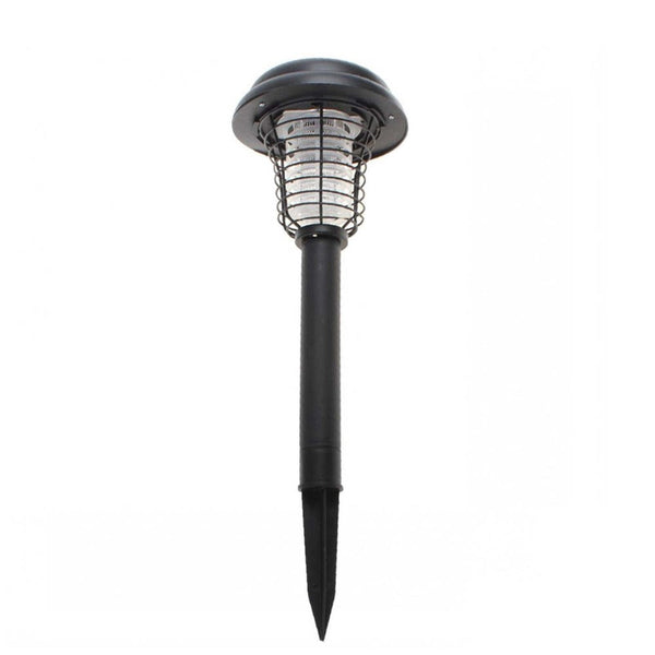 Insect Zappers Wireless Solar Powered Mosquito Killer Lamp (Black)