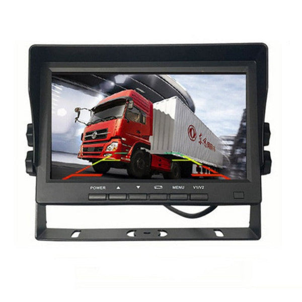 Rear View Monitors/Cams & Kits 4 Channel Split 7" Screen Monitor W/4 Reversing Camera Kit For Truck Trailer Bus