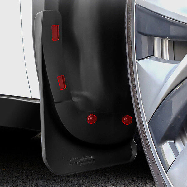 Floor Mats, Carpets 4Pcs Mud Flaps Splash Guards Fender For Tesla Model 3 Front Rear Tpe Mudguard