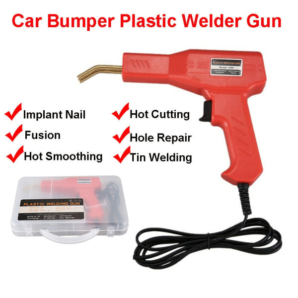 Welding & Soldering Tools Handy Plastic Welder Garage Repair Welding Tool Kit Hot Staplers Bumper Machine