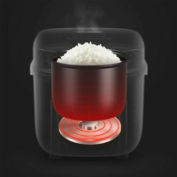 Rice Cookers 1.2L Portable Electric Rice Cooker Mini Small 3 Cups For 1 2 Person Kitchen Home