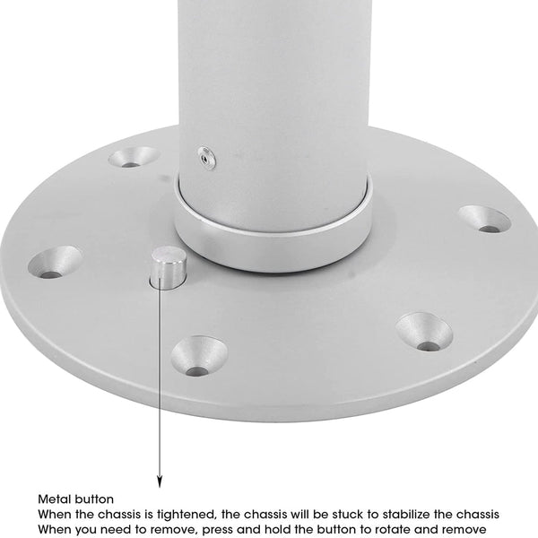 Boat Seats Table Pedestal Telescopic Furniture Leg For Rv Marine Boat Caravan Motorhome