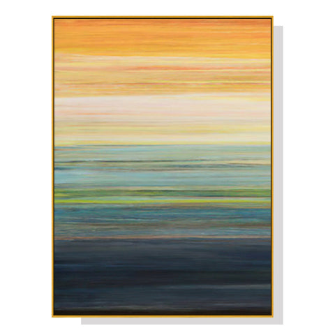 Posters & Prints Wall Art 50Cmx70cm The Magic Hour I Gold Frame Canvas