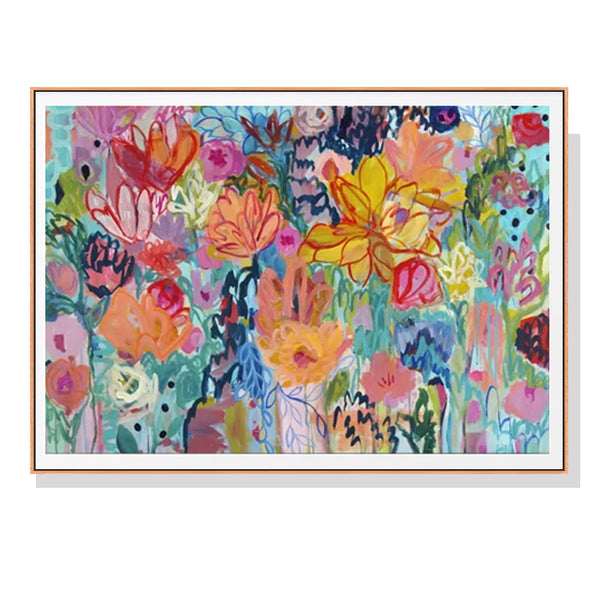 Wall Art 100Cmx150cm Carrie Schmitt Wood Frame Canvas