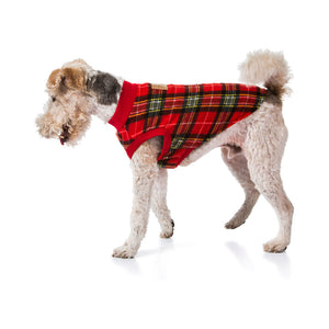 Dog Clothing & Shoes Red Tartan Dog Pyjamas 70Cm