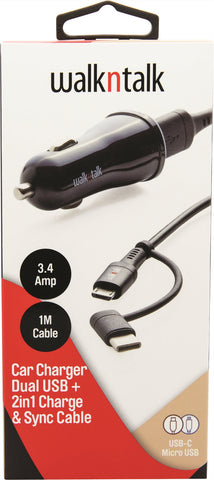 Chargers & Cradles Car Charger 2In1